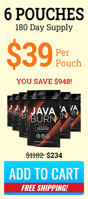 Java Burn 6 bottle